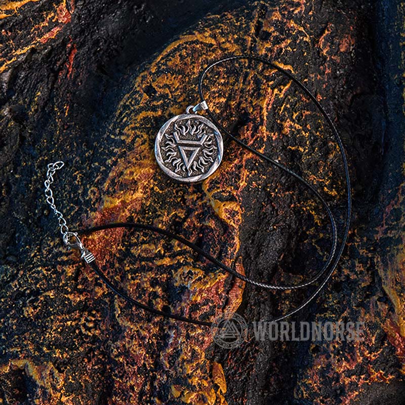 WorldNordische Wikinger-Hexen-Amulett-Halskette