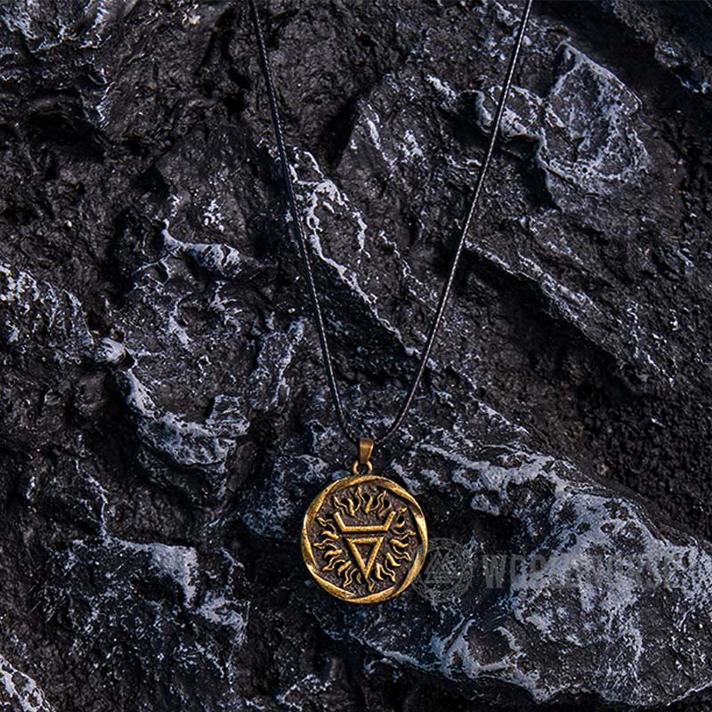 WorldNordische Wikinger-Hexen-Amulett-Halskette