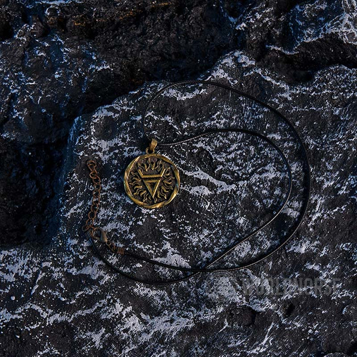 WorldNordische Wikinger-Hexen-Amulett-Halskette