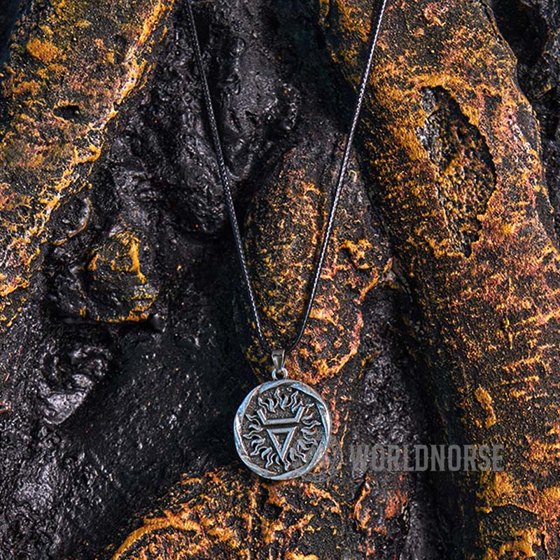 WorldNordische Wikinger-Hexen-Amulett-Halskette