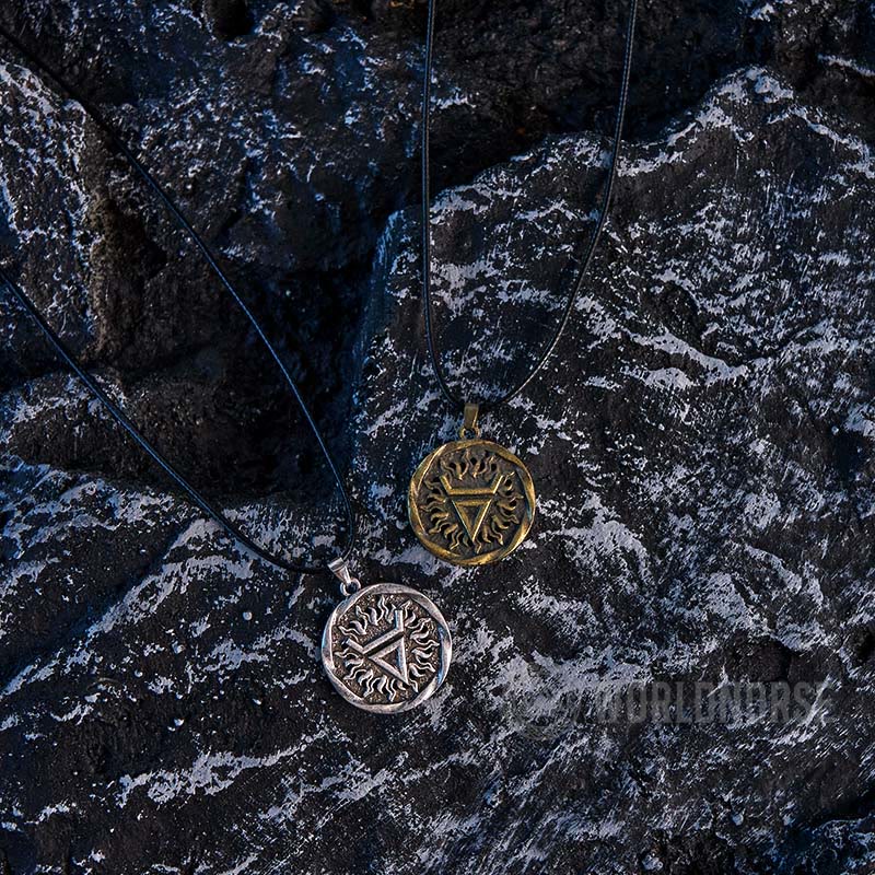 WorldNordische Wikinger-Hexen-Amulett-Halskette