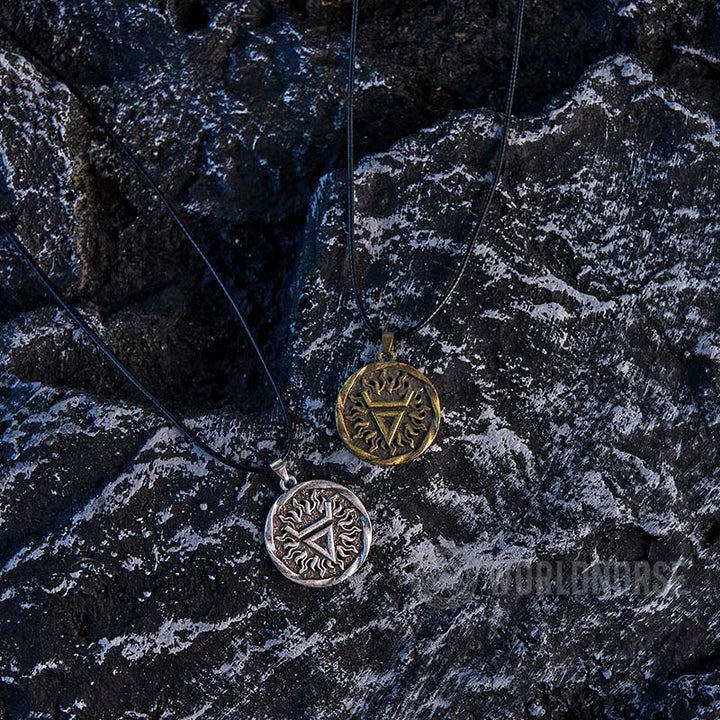 WorldNordische Wikinger-Hexen-Amulett-Halskette