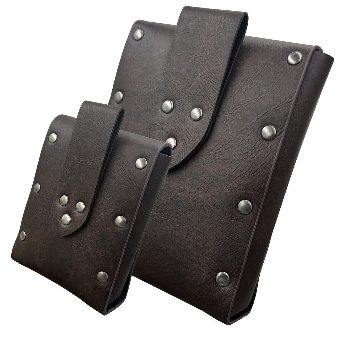 WorldNorse Gürteltasche mit quadratischen Nieten (Set) - image 2