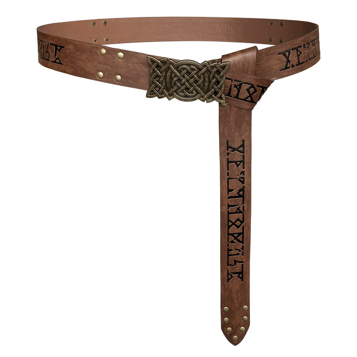 WorldNorse Rivet Rune Keltischer Knoten Schnallengürtel