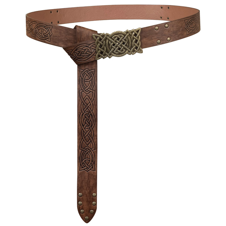 WorldNorse Rivet Rune Keltischer Knoten Schnallengürtel