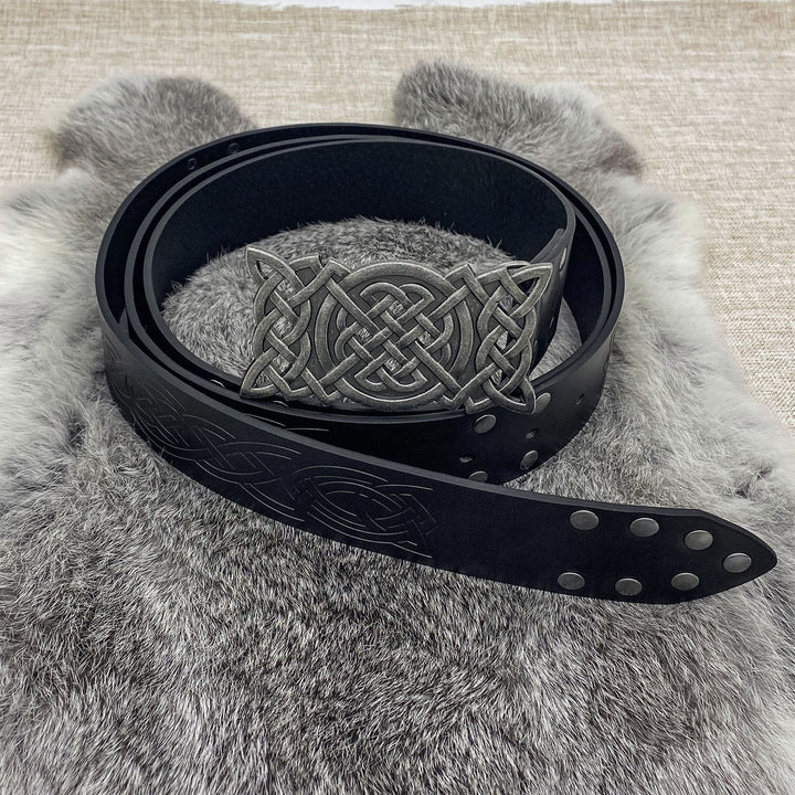 WorldNorse Rivet Rune Keltischer Knoten Schnallengürtel