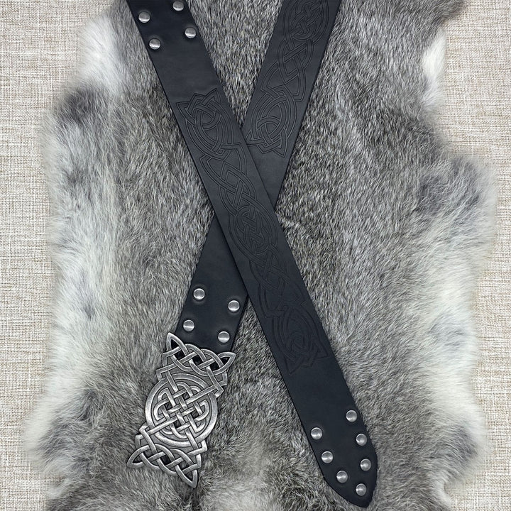 WorldNorse Rivet Rune Keltischer Knoten Schnallengürtel