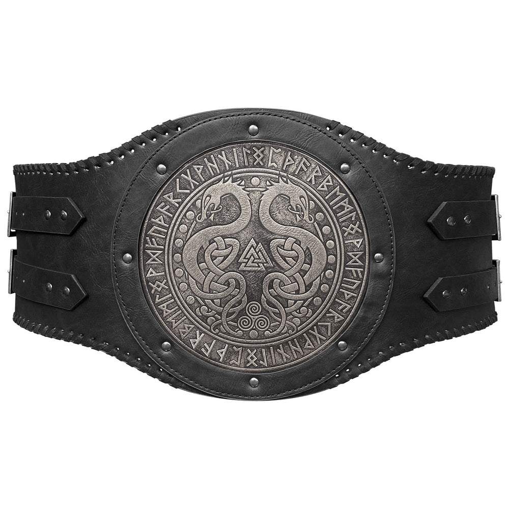 WorldNorse Vintage Schlange Valknut Rune Taillenband - image 1