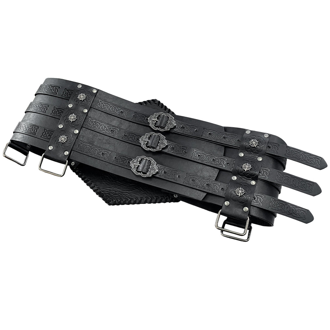 WorldNorse Nordischer Drache Mjölnir Wölfe Keltischer Knoten Gürtel