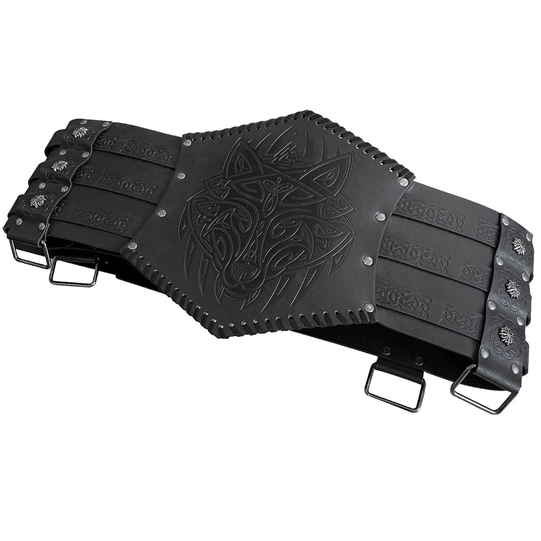 WorldNorse Nordischer Drache Mjölnir Wölfe Keltischer Knoten Gürtel