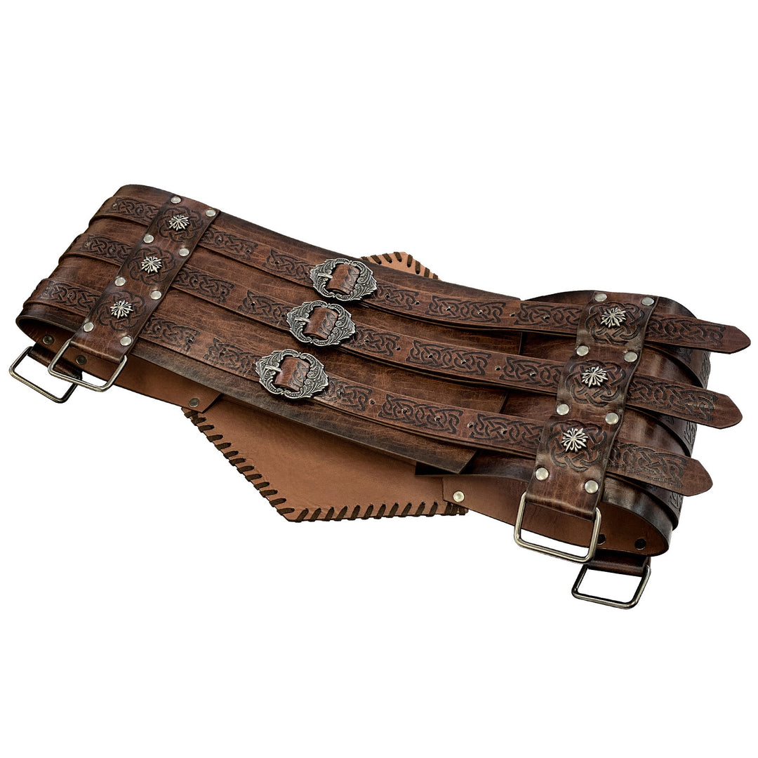 WorldNorse Nordischer Drache Mjölnir Wölfe Keltischer Knoten Gürtel