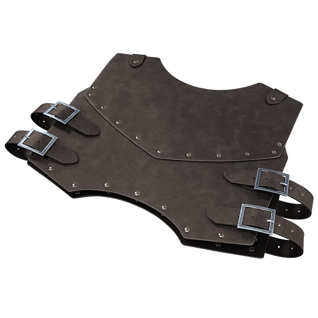 WorldNorse Retro Söldnerritter Brustpanzer aus Leder