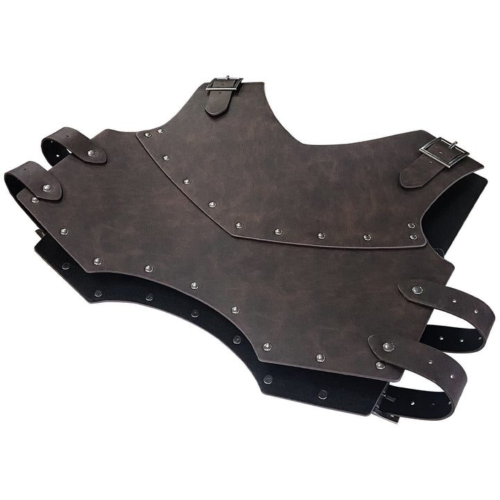 WorldNorse Retro Söldnerritter Brustpanzer aus Leder