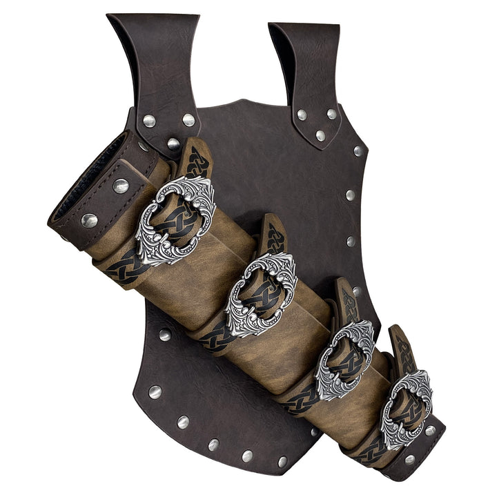 WorldNorse Keltischer Knoten Leder Schwertgürtelscheide