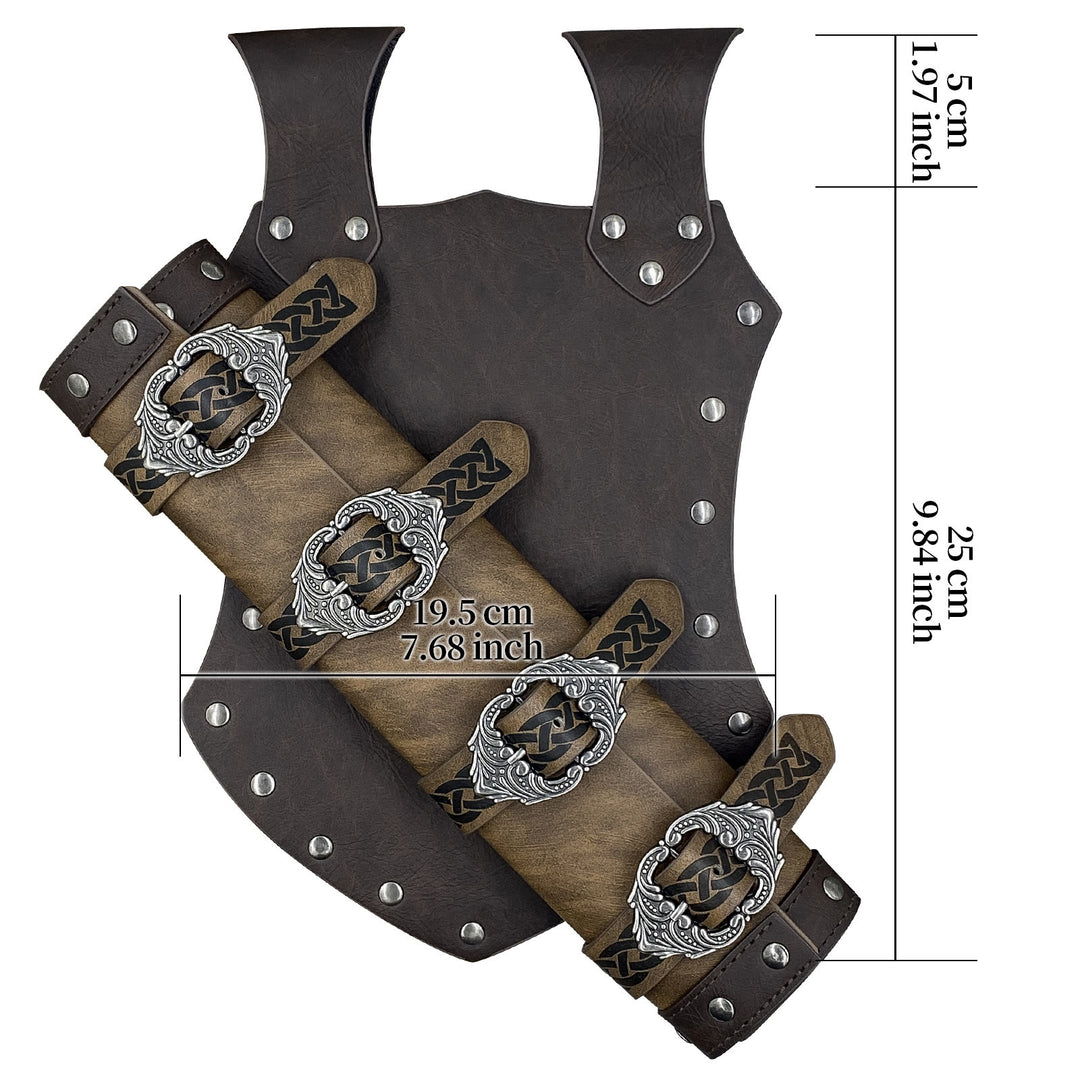 WorldNorse Keltischer Knoten Leder Schwertgürtelscheide