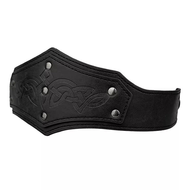 WorldNorse Stirnband mit geprägtem Keltischer Knoten aus Wikingermotiv