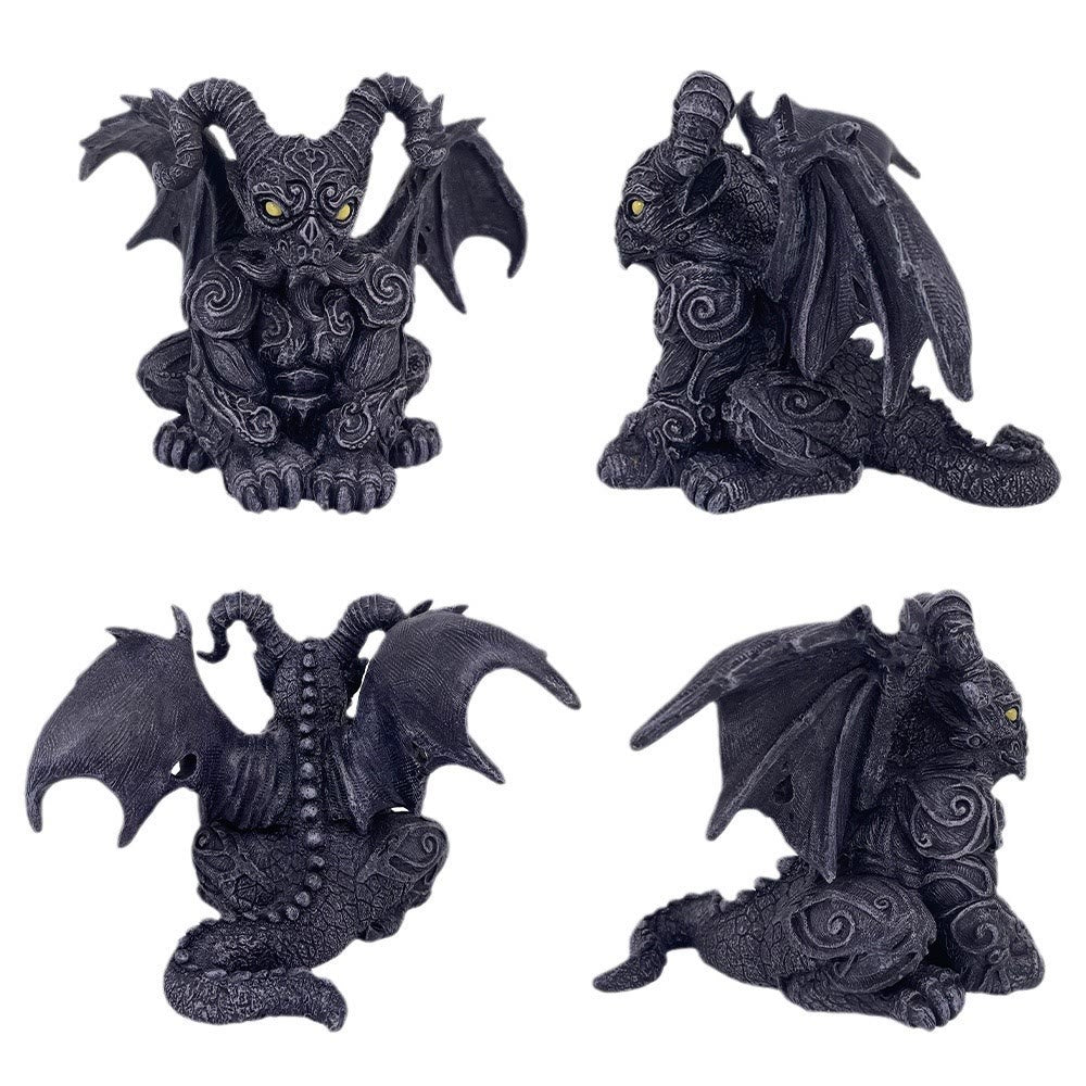 WorldNorse Halloween Drachenskulptur-Ornament
