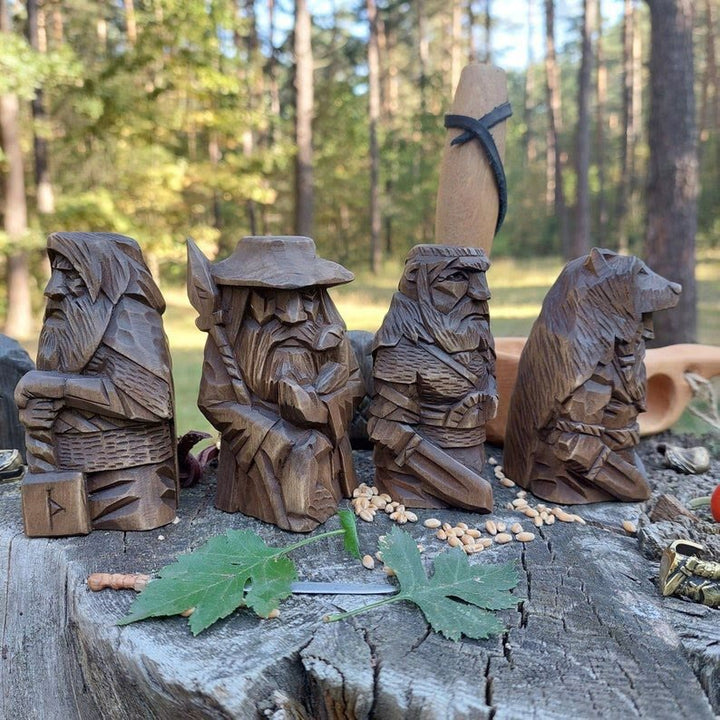 WeltNordische Alte Götter Nordische Statuen