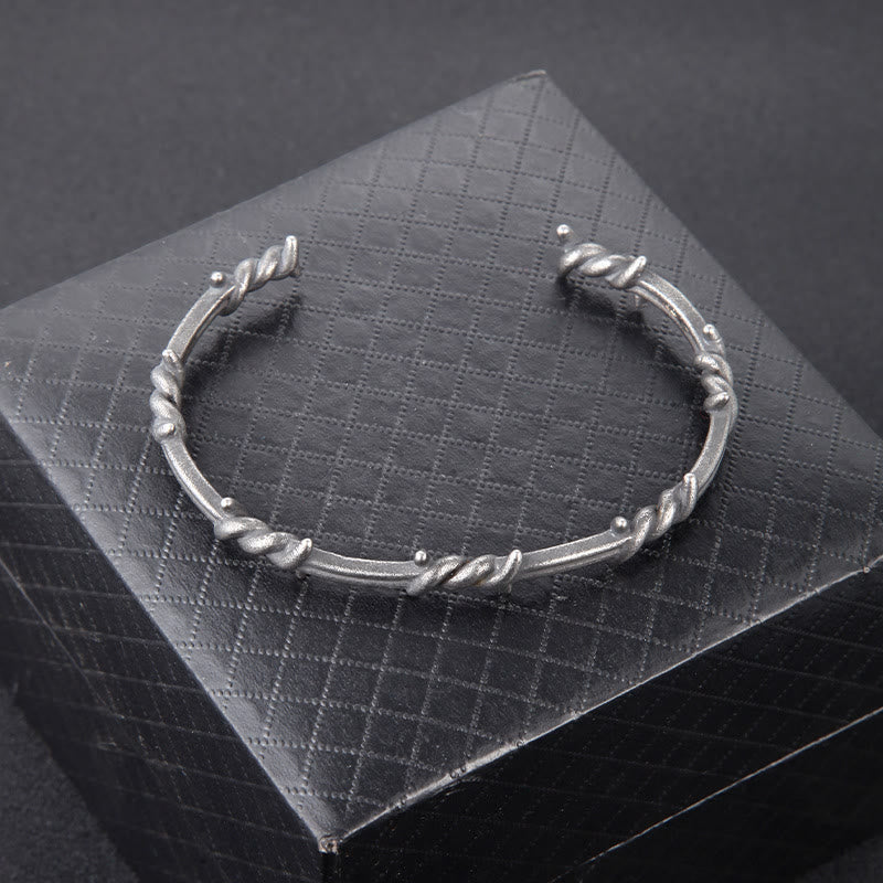 WorldNorse Viking Geflochtenes Dornenarmband
