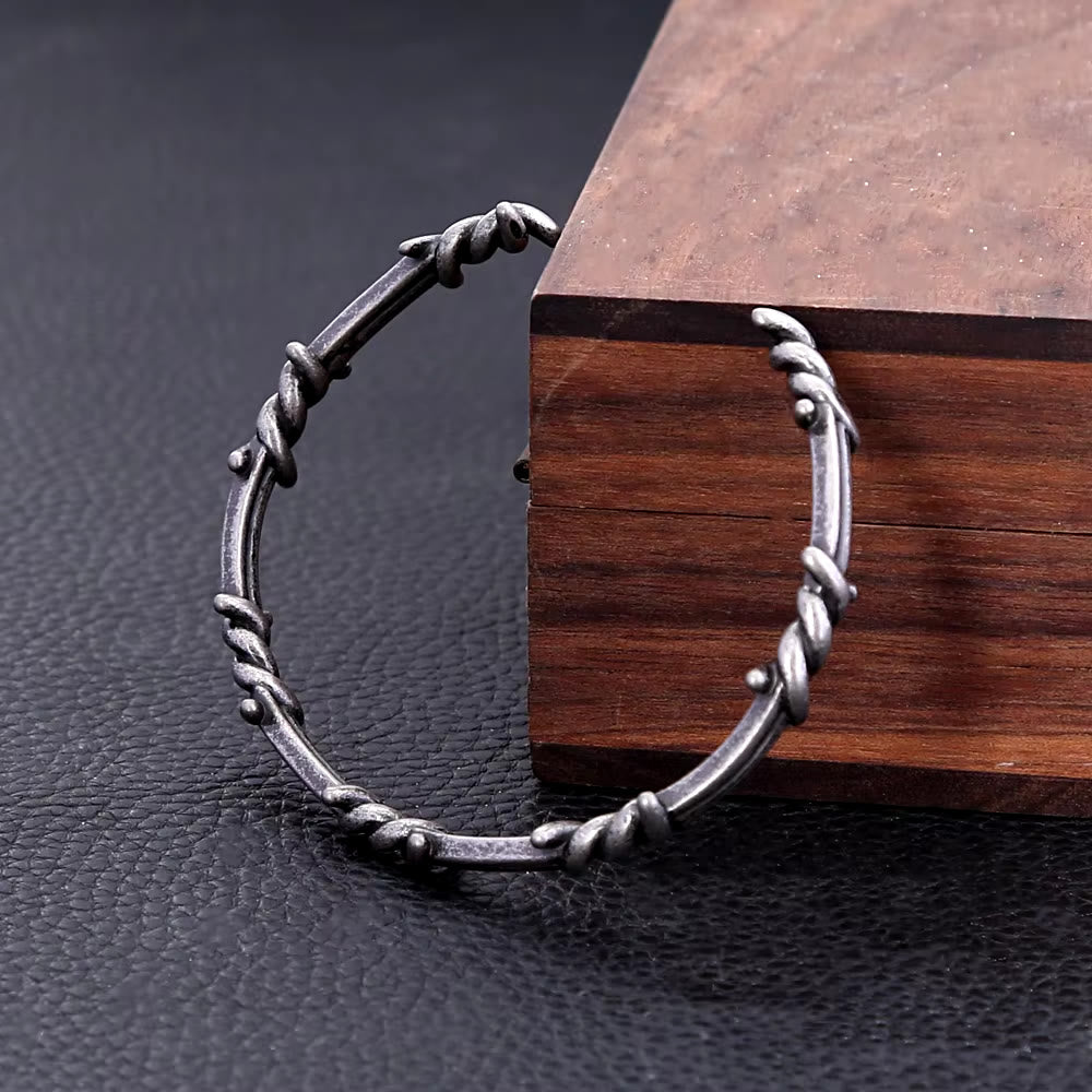 WorldNorse Viking Geflochtenes Dornenarmband