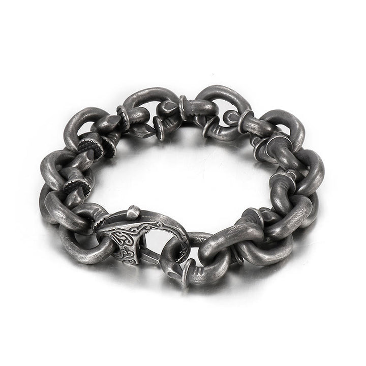 WorldNordisches Nagelgliederkettenarmband