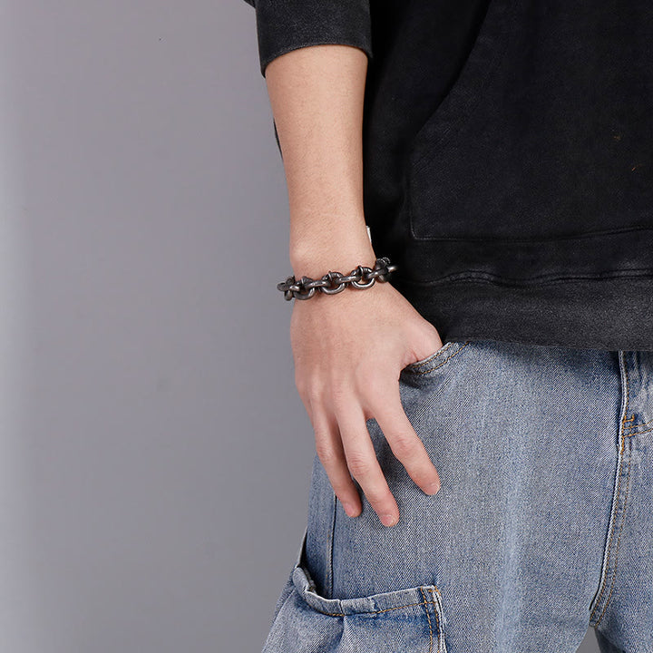 WorldNordisches Nagelgliederkettenarmband