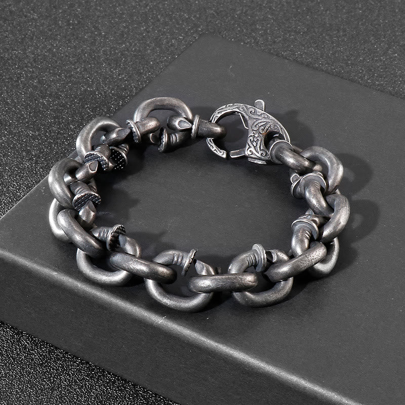 WorldNordisches Nagelgliederkettenarmband