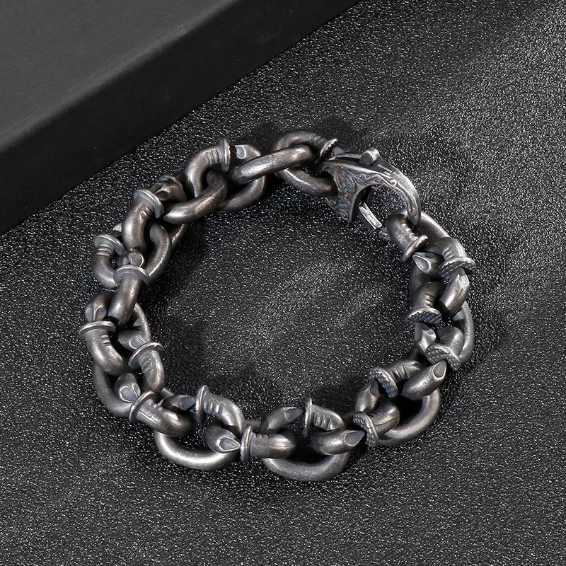 WorldNordisches Nagelgliederkettenarmband