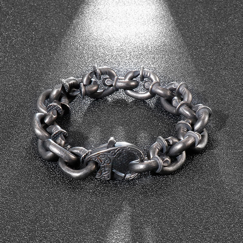 WorldNordisches Nagelgliederkettenarmband