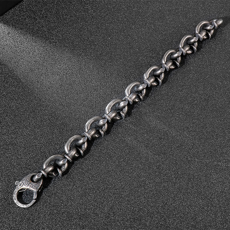 WorldNordisches Nagelgliederkettenarmband