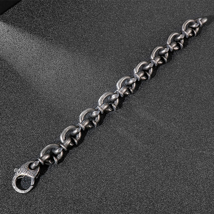 WorldNordisches Nagelgliederkettenarmband