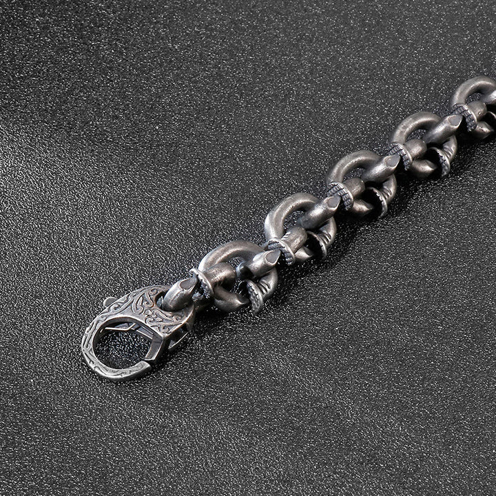 WorldNordisches Nagelgliederkettenarmband