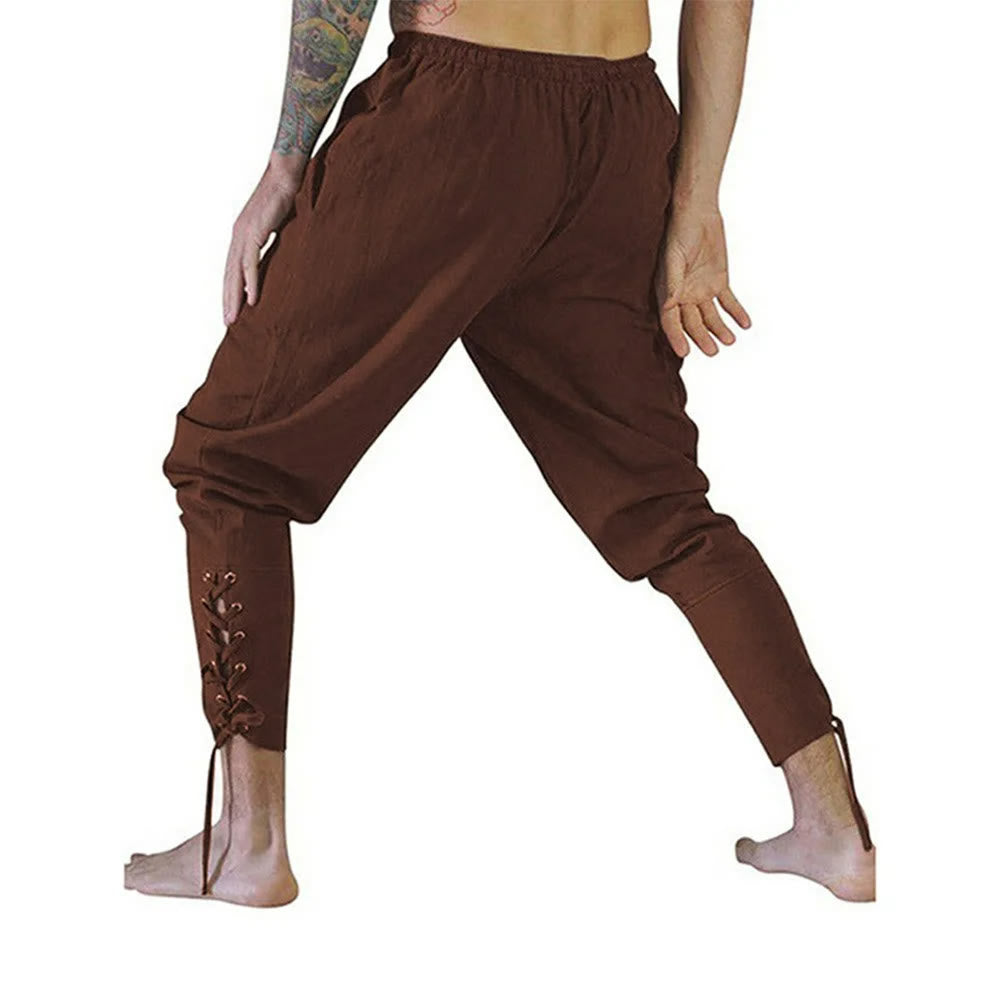 WorldNorse Viking Traditionelle Kostümhose mit Knöchelschnürung - image 18