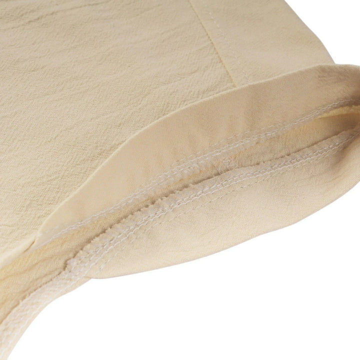 WorldNorse Mittelalterliches ärmelloses Kostümhemd mit Schnürkragen - image 4