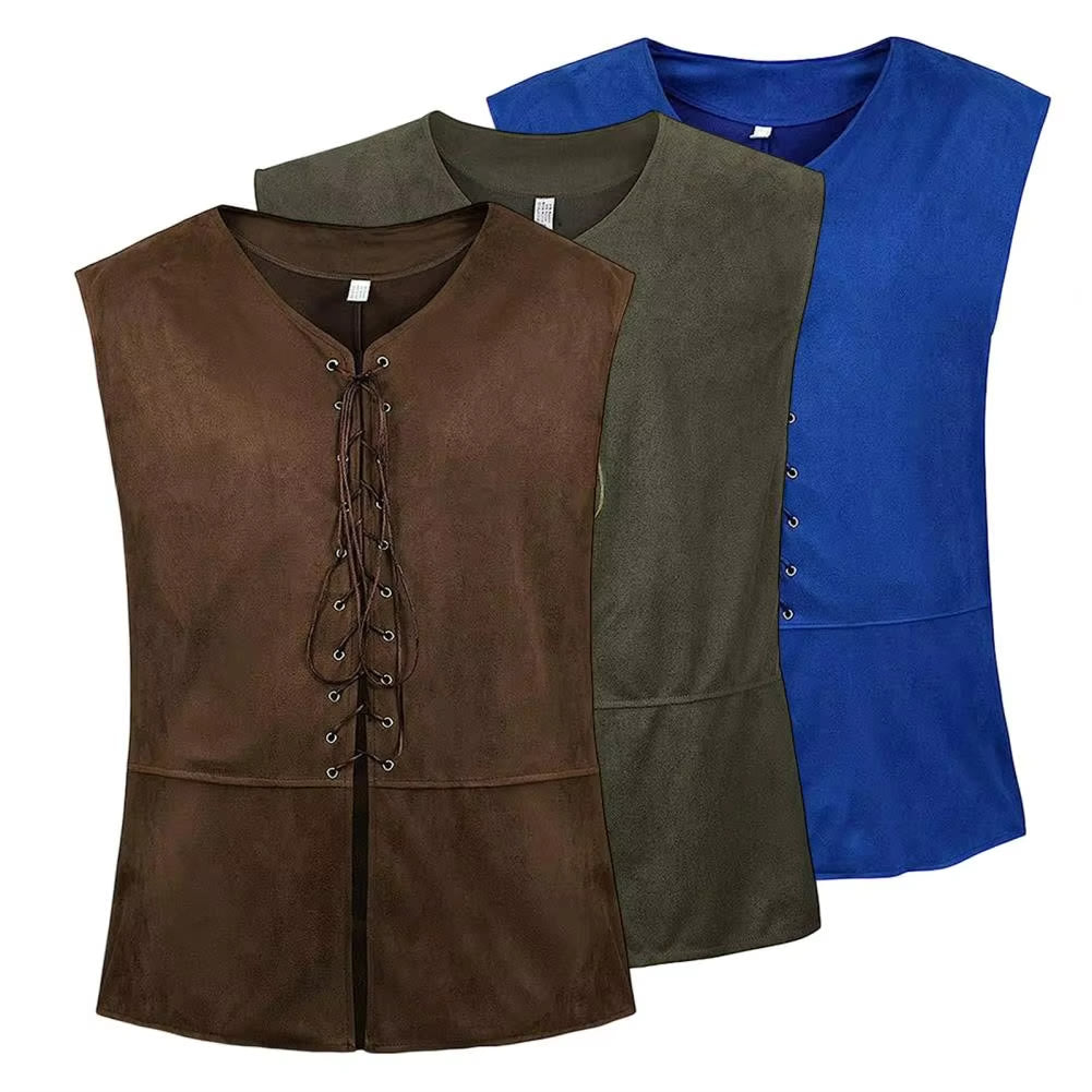 WorldNorse Mittelalterliche Weste mit Schnürung, Kostümweste - image 0