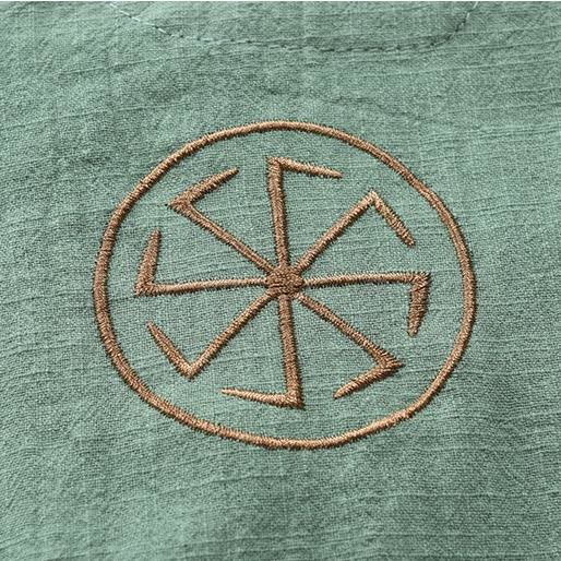 WorldNorse Nordisches Kostümhemd mit Schnürkragen