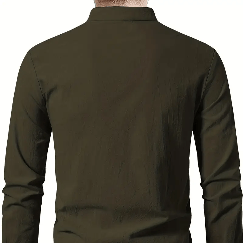 WorldNorse Mittelalterliches Henley-Kostümhemd mit Schnürung