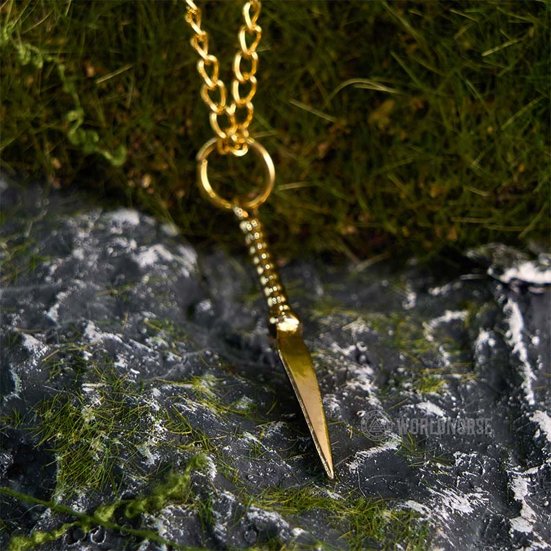 WorldNorse Halskette mit nordischer Speerspitze