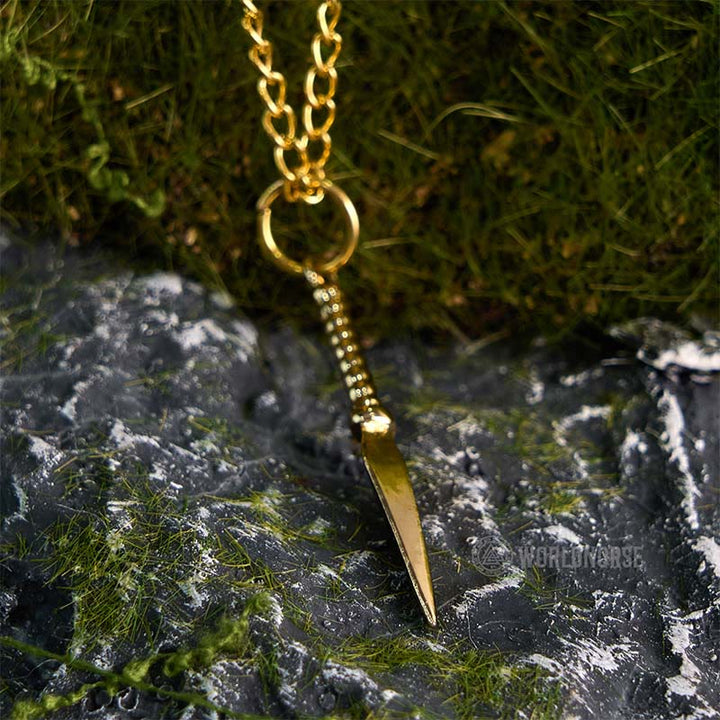 WorldNorse Halskette mit nordischer Speerspitze