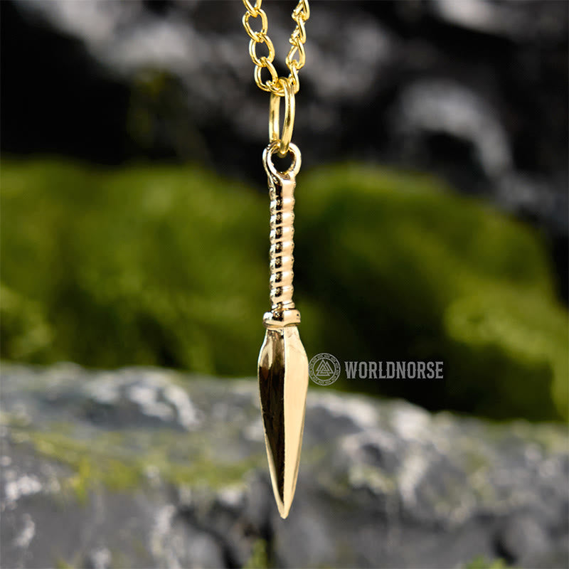 WorldNorse Halskette mit nordischer Speerspitze