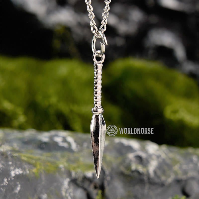 WorldNorse Halskette mit nordischer Speerspitze