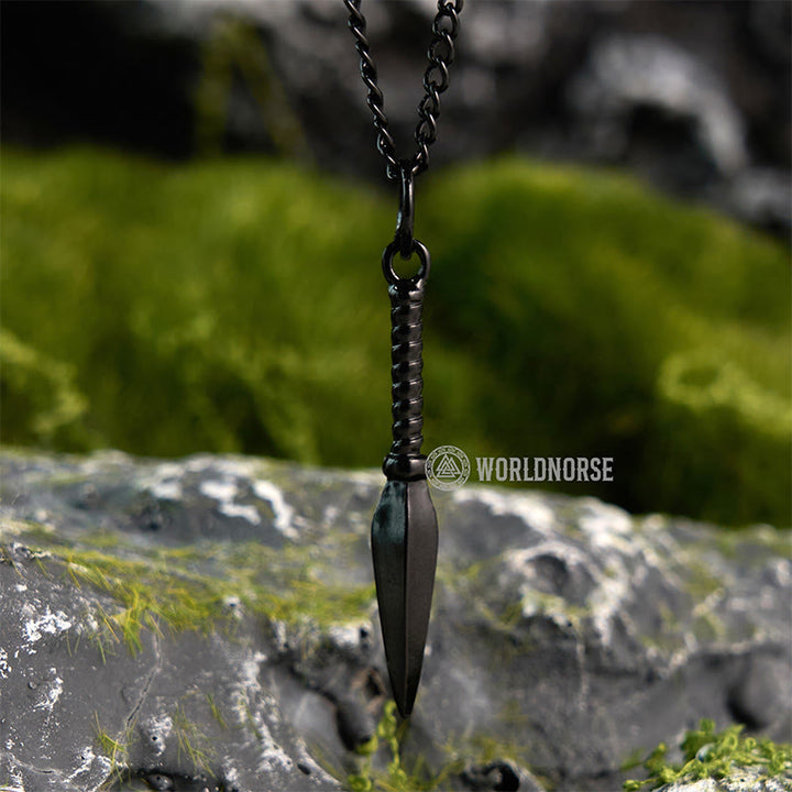 WorldNorse Halskette mit nordischer Speerspitze