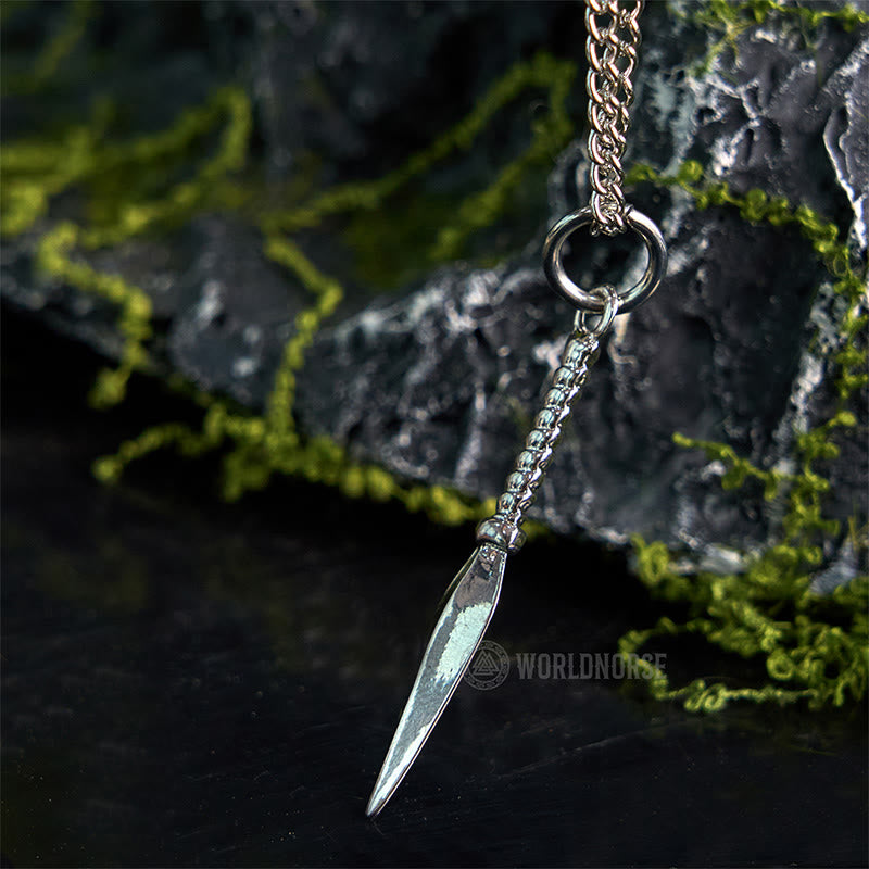 WorldNorse Halskette mit nordischer Speerspitze