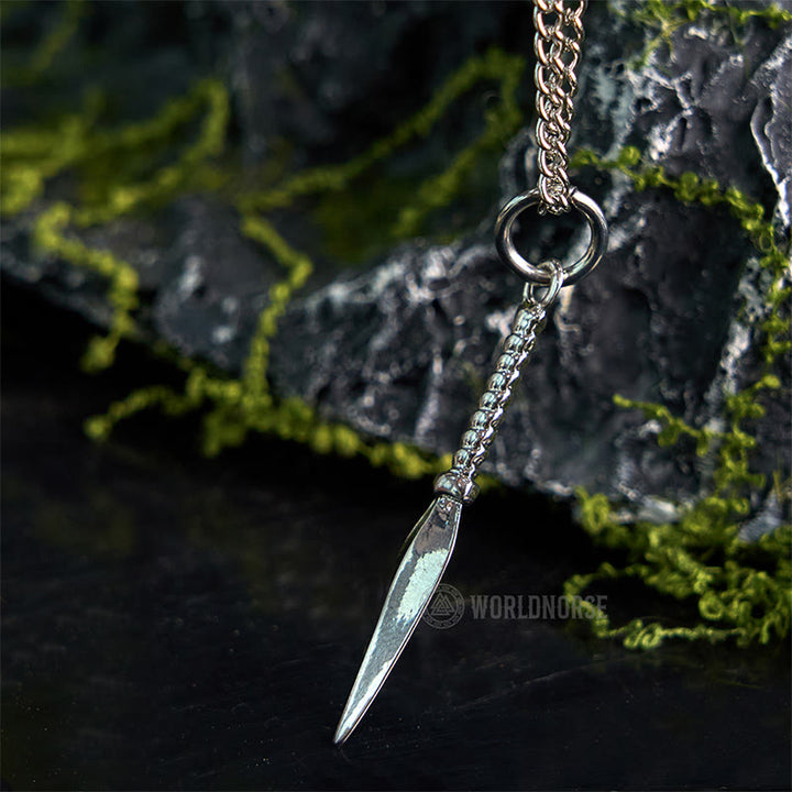 WorldNorse Halskette mit nordischer Speerspitze