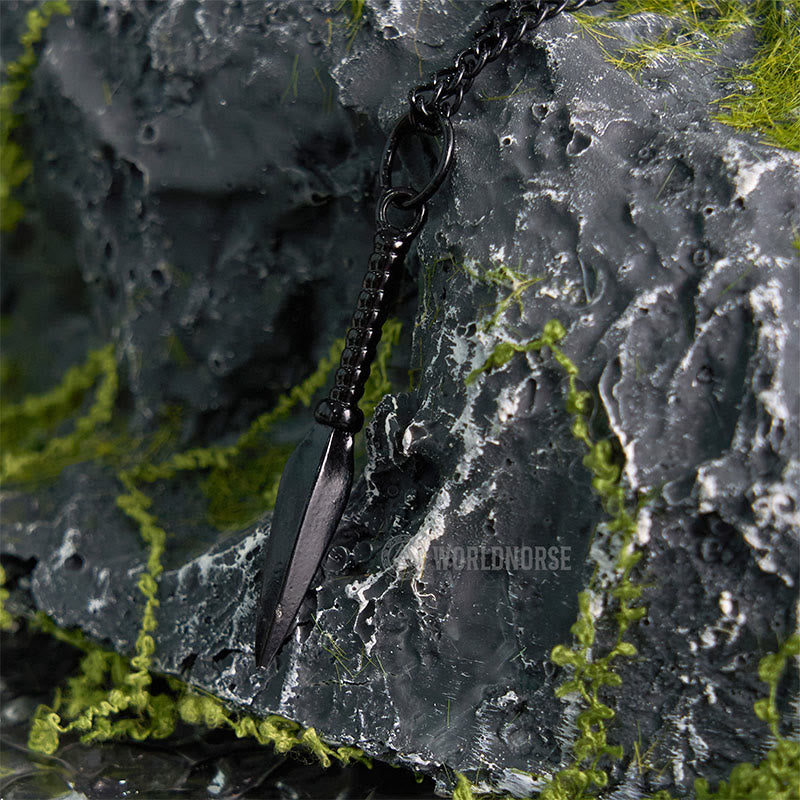 WorldNorse Halskette mit nordischer Speerspitze
