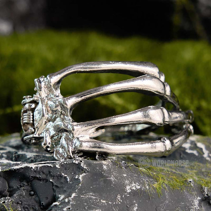 WorldNorse Skelett Toten Geist Kralle Armband
