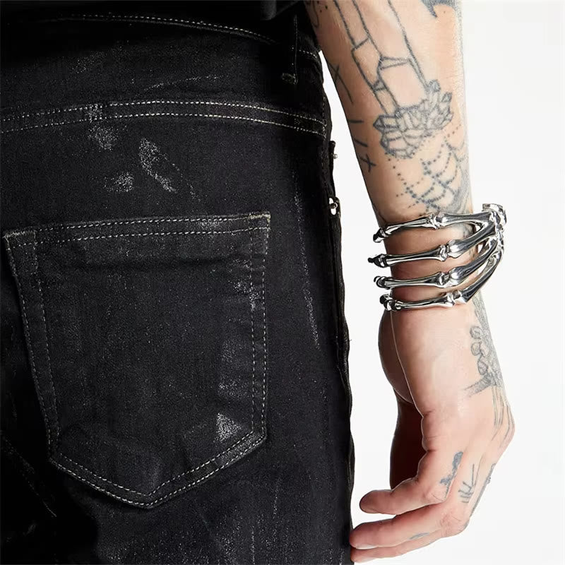 WorldNorse Skelett Toten Geist Kralle Armband