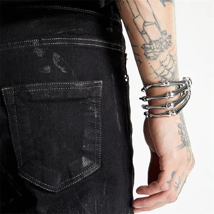 WorldNorse Skelett Toten Geist Kralle Armband