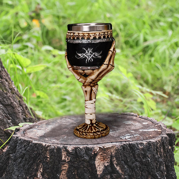 WorldNorse Magic Skeletthand-Kelch