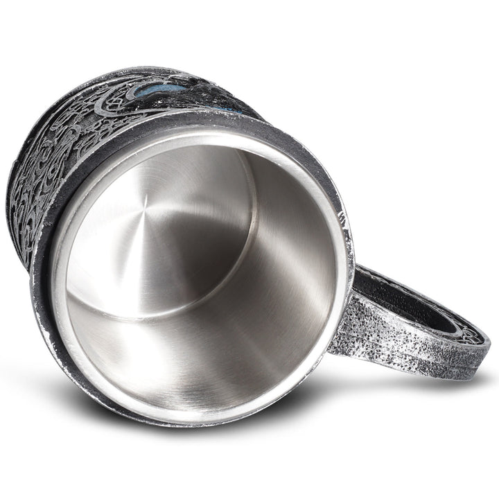 WorldNorse Celtic Tribal Moonlight Raven Tasse